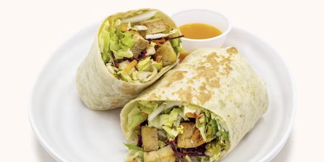 Sriracha Tofu & Grains Wrap Combo