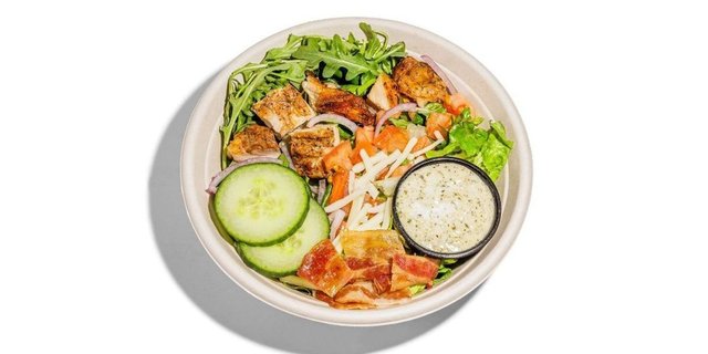 Chicken Bacon Ranch Salad