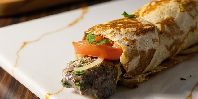 Lamb & Beef Kabab Sandwich
