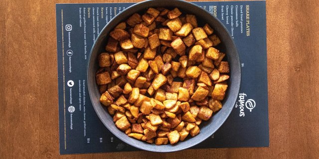 Fresh Diced Fried Potatoes