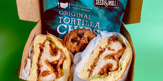 Crispy Chicken Sandwich Boxed Lunch