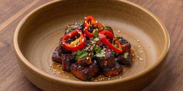 Sticky Pork Belly Bites