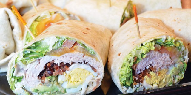 Turkey Cobb Wraps