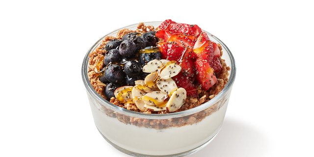 Mixed Berry Greek Yogurt Bowl