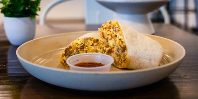 Steak Egg & Cheese Burrito