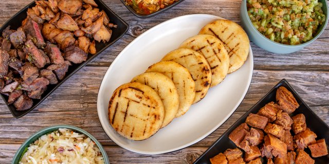 Build-Your-Own Arepa Bar