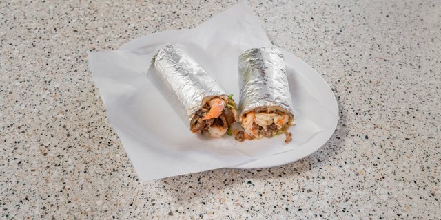 Super Steak & Prawns Burrito Tray