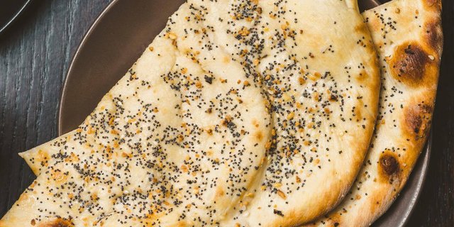 Sesame Naan