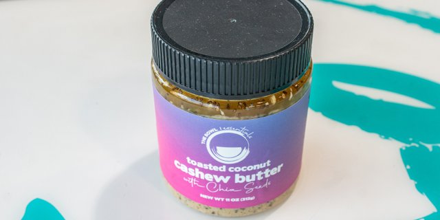 Coconut Cashew Butter Jar