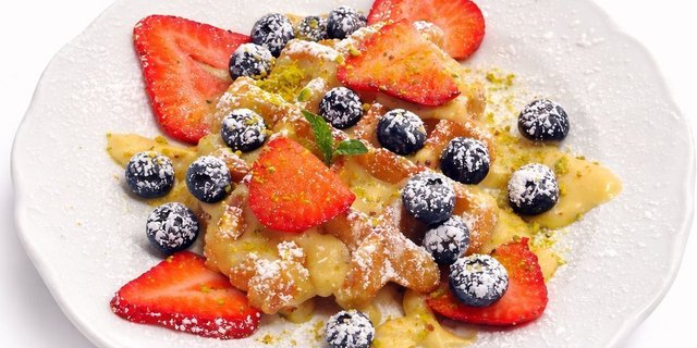 Pistachio Waffle