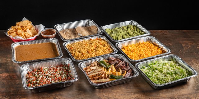 Beef & Chicken Fajita Bar