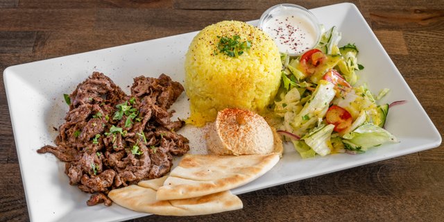 Beef Shawarma Plate