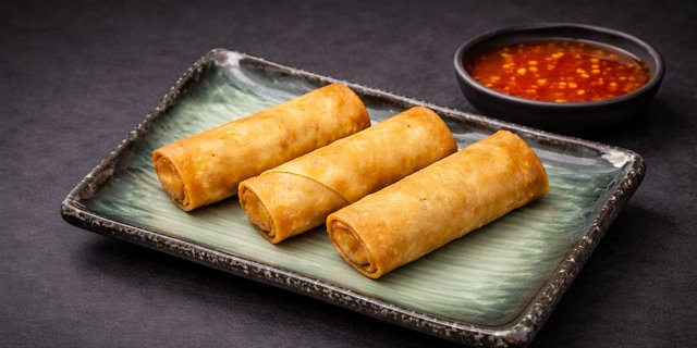 Deep-Fried Spring Roll