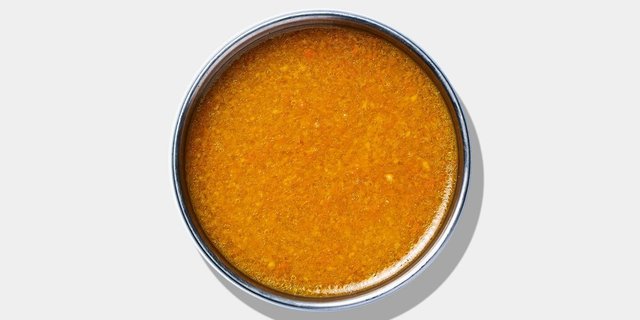 Ginger-Carrot Sauce Bottle