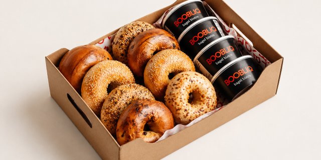 12 Bagels & Spreads Breakfast