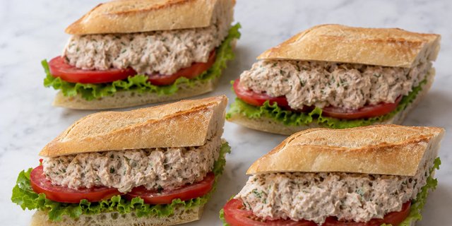 4x Half Tuna Mayo Sandwich