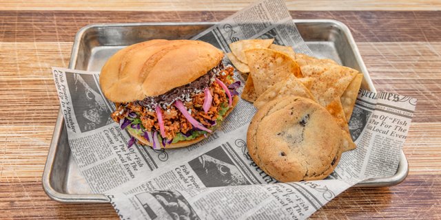 Tempeh-Cauliflower "Chorizo" Torta Box Combo