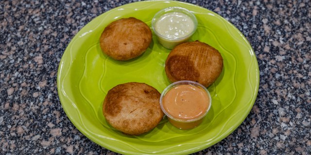 Mini Mozzarella Cheese Arepas