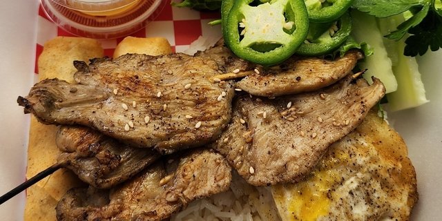 Grilled Chicken Skewers