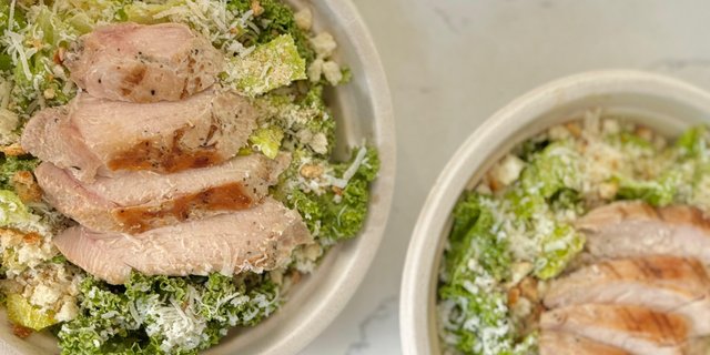 Mini Funky Caesar Bowl