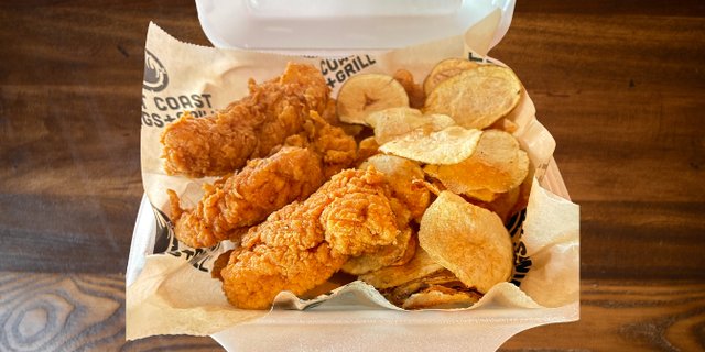 3 Piece Buffalo Tender Box