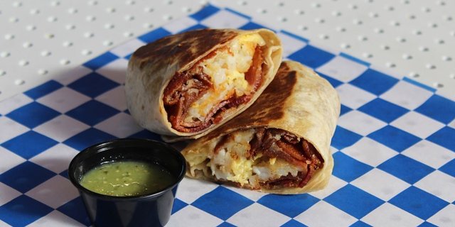Bacon Breakfast Burrito