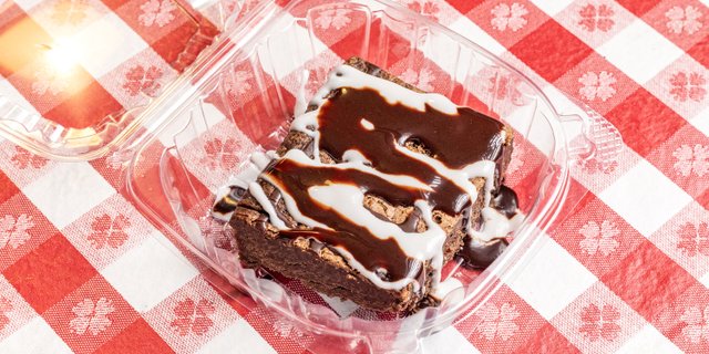 Deep Dark Chocolate Brownie