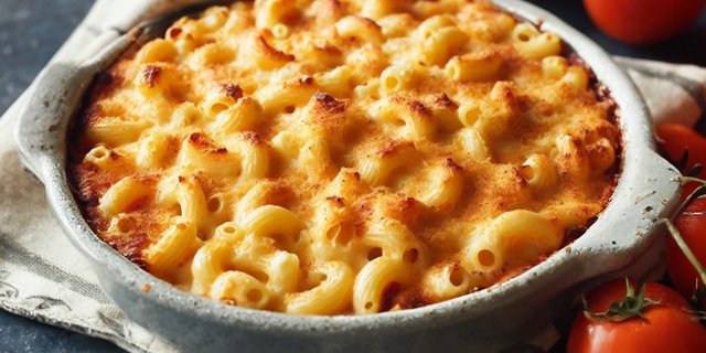 Vegetarian Baked Mac & Cheese