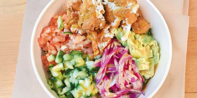 Crispy Chicken BLT Bowl Meal