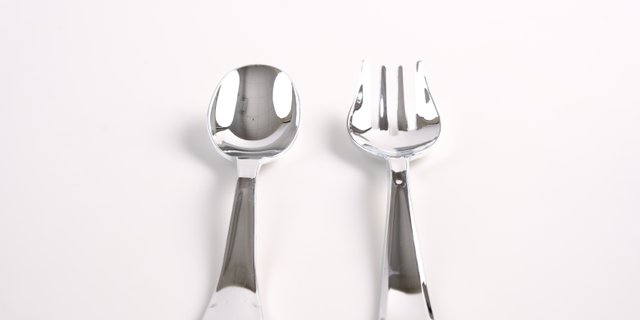 Serving Fork & Spoon