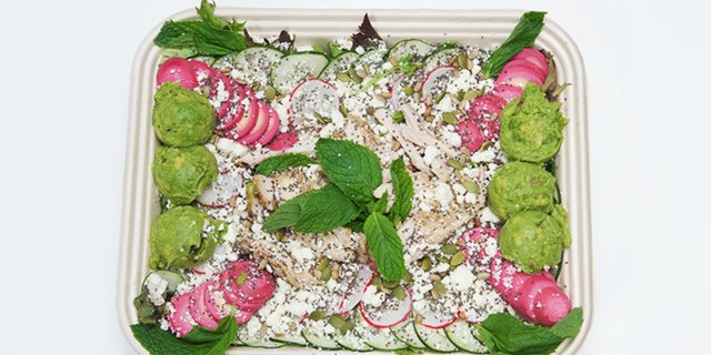 Supergreen Goddess Salad Tray