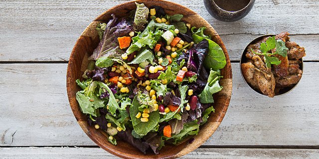 Chicken Tikka Salad Plate Lunch Box