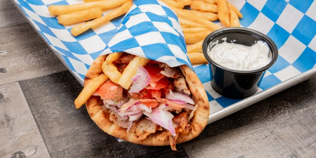 Chicken Gyro Sandwich