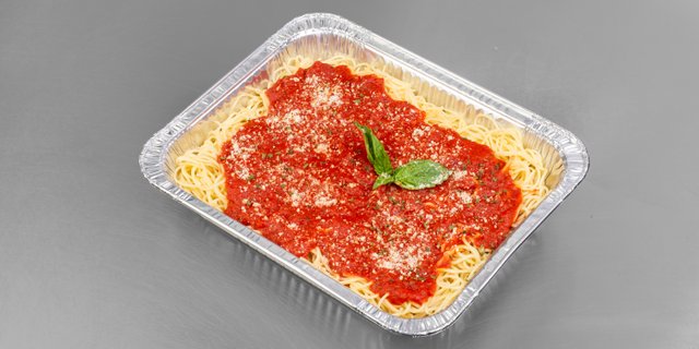 Spaghetti w/ Marinara Sauce Tray