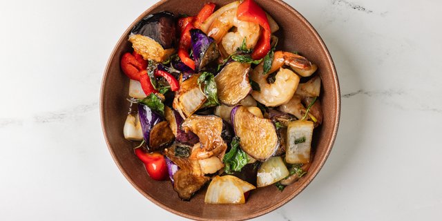 Eggplant Basil