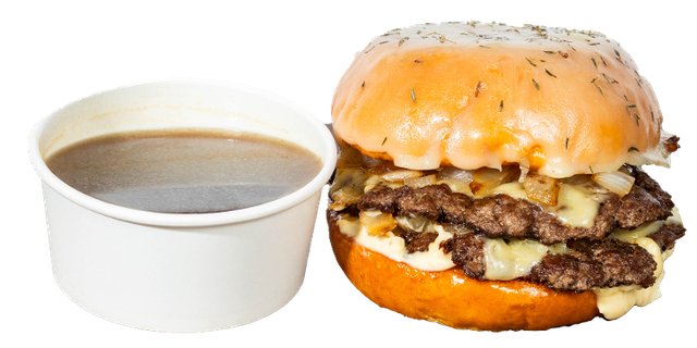 French Onion Burger
