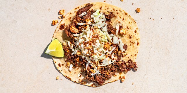Cola Braised Brisket Taco
