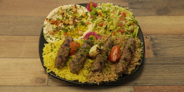 Kofta Kabob Plate