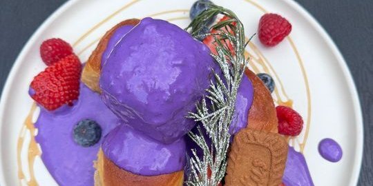Butter Ube Toast