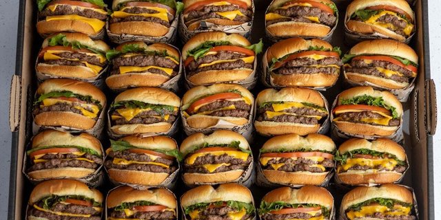 20 PERSON SIGNATURE BURGER AND SANDWICH TRAY