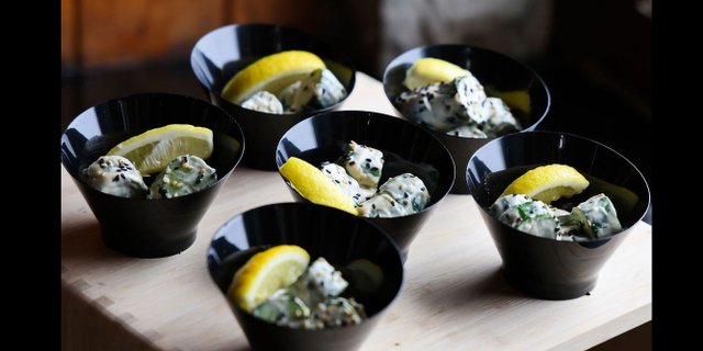 Miso Sesame Cucumbers