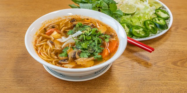 Spicy Noodle Soup