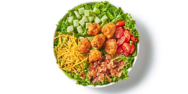Fried Chicken Club Salad
