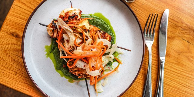 Cabbage Skewer