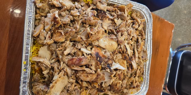 Chicken Shawarma Rice Platter