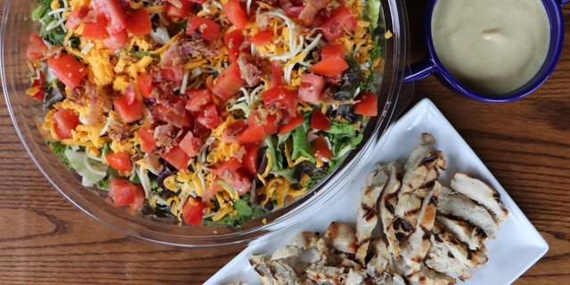 Honey Grilled Chicken Salad