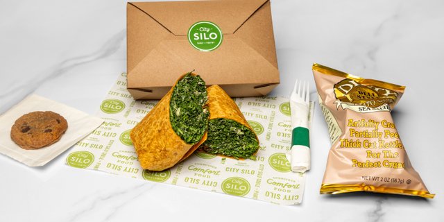 Kale Chicken Caesar Wrap Boxed Lunch