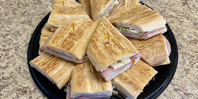 Classic Pressed Cuban Sandwiches Platter