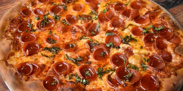 Hot Honey Pepperoni Pizza