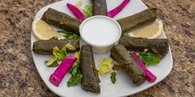 Dozen Lamb Grape Leaves